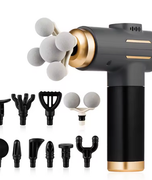 Massage Gun 11-in-1 – Krachtige Percussie Massager met 99 Standen
