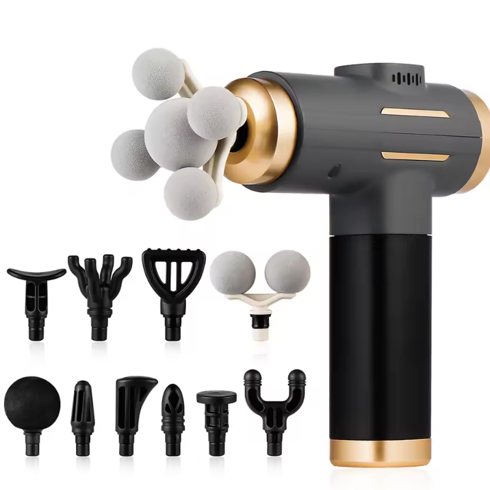 Massage Gun 11-in-1 – Krachtige Percussie Massager met 99 Standen