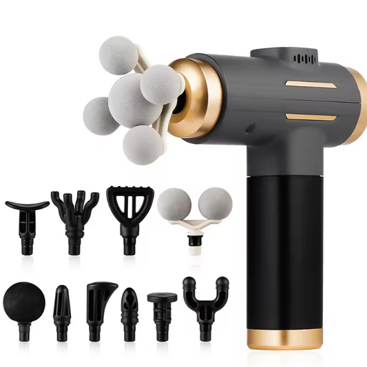 Massage Gun 11-in-1 – Krachtige Percussie Massager met 99 Standen