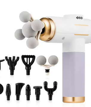 Massage Gun 11-in-1 – Krachtige Percussie Massager met 99 Standen