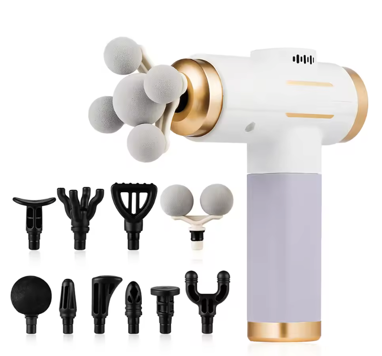 Massage Gun 11-in-1 – Krachtige Percussie Massager met 99 Standen