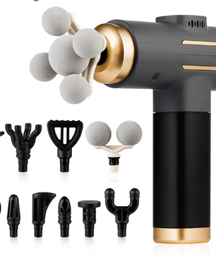 Massage Gun 11-in-1 – Krachtige Percussie Massager met 99 Standen