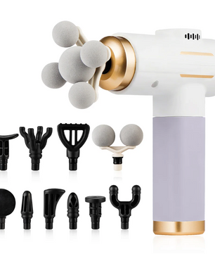 Massage Gun 11-in-1 – Krachtige Percussie Massager met 99 Standen