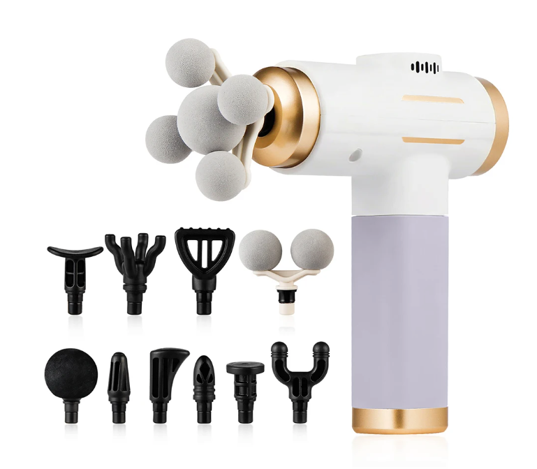 Massage Gun 11-in-1 – Krachtige Percussie Massager met 99 Standen