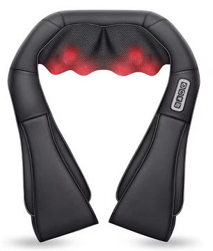 Shiatsu Nek- en Schoudermassager – Elektrisch Massagekussen met Warmtefunctie