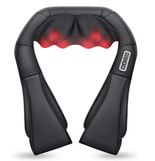 Shiatsu Nek- en Schoudermassager – Elektrisch Massagekussen met Warmtefunctie