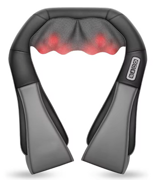 Shiatsu Nek- en Schoudermassager – Elektrisch Massagekussen met Warmtefunctie