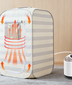 Sauna Stoomgenerator 1000W – 3L Steam Machine met Timer en Afstandsbediening