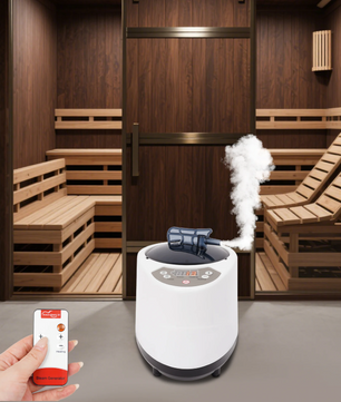 Sauna Stoomgenerator 1000W – 3L Steam Machine met Timer en Afstandsbediening