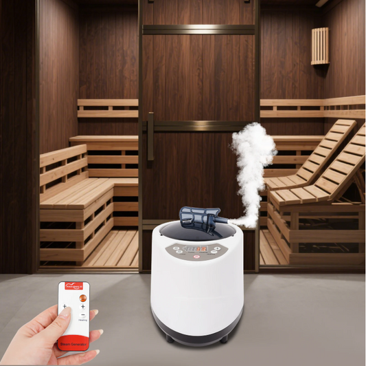 Sauna Stoomgenerator 1000W – 3L Steam Machine met Timer en Afstandsbediening