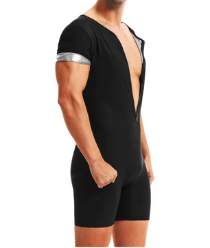 Sauna Pak Heren – Zweetpak Fitness Jumpsuit voor Training en Afslanken