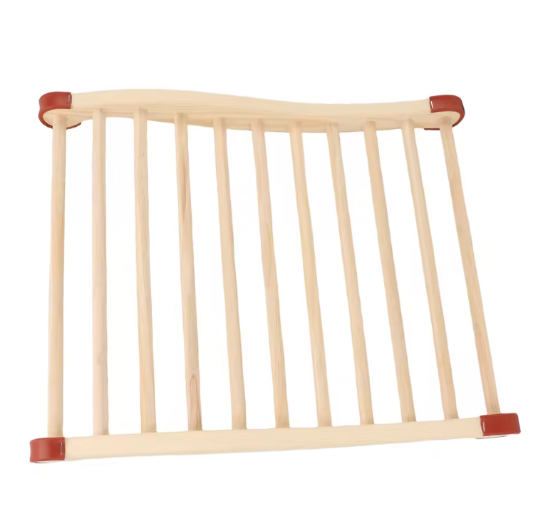 Sauna Rugsteun Hout – Ergonomische S-Vorm Backrest 40x50 cm