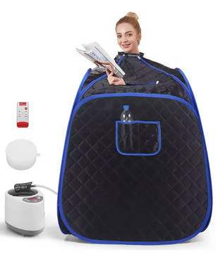 Opvouwbare Stoom Sauna – Compacte Home Spa met Afstandsbediening