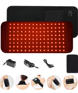LED Lichttherapie Pad – Rood en Infrarood Warmte Therapie Wrap