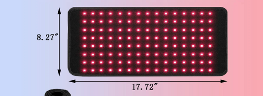 LED Lichttherapie Pad – Rood en Infrarood Warmte Therapie Wrap