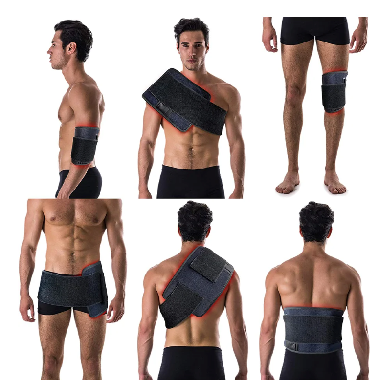 LED Lichttherapie Pad – Rood en Infrarood Warmte Therapie Wrap