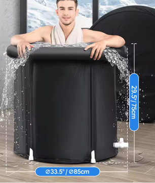 IJsbad Tub – Opvouwbare Cold Plunge voor Sport en Herstel