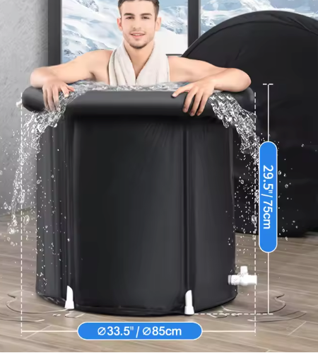IJsbad Tub – Opvouwbare Cold Plunge voor Sport en Herstel