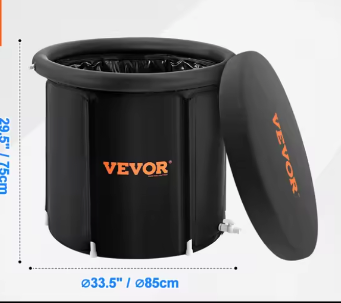 IJsbad Tub – Opvouwbare Cold Plunge voor Sport en Herstel