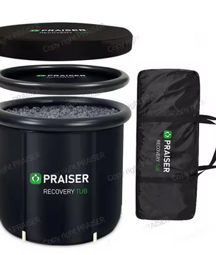 Opblaasbaar IJsbad – Luxe Cold Plunge Barrel 320L voor Herstel