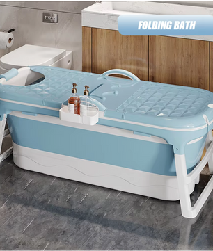Opvouwbaar Bad – Mobiel Ligbad 118 cm met Zeepmand