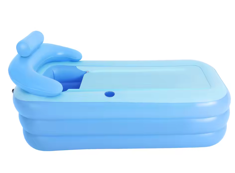 Opblaasbaar Bad – Opvouwbaar Spa Ligbad met Zitkussen