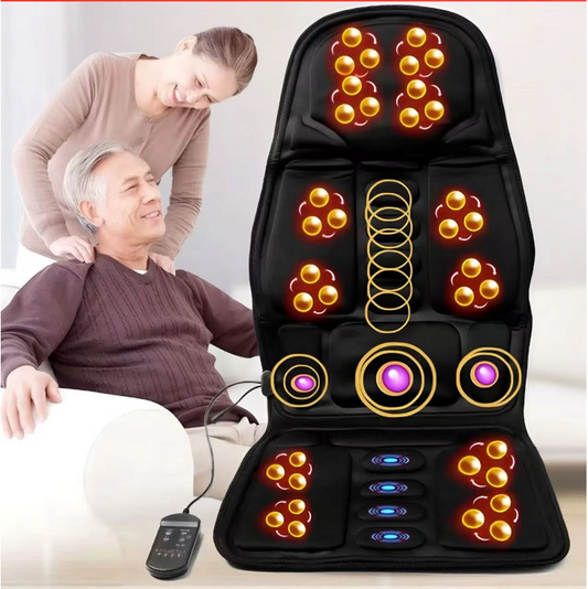 Massage Stoelkussen met Warmte – Auto en Thuis Rug- en Zitmassager