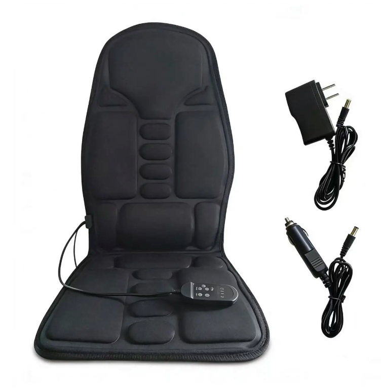 Massage Stoelkussen met Warmte – Auto en Thuis Rug- en Zitmassager