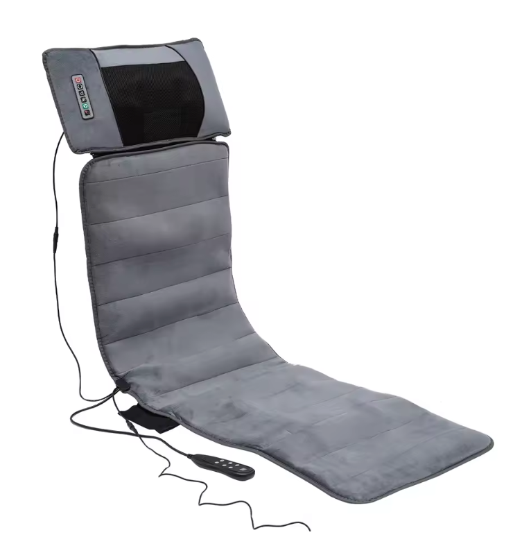 Massage Matras met Warmte – Full Body Massagemat met Nekkussen en Airbag