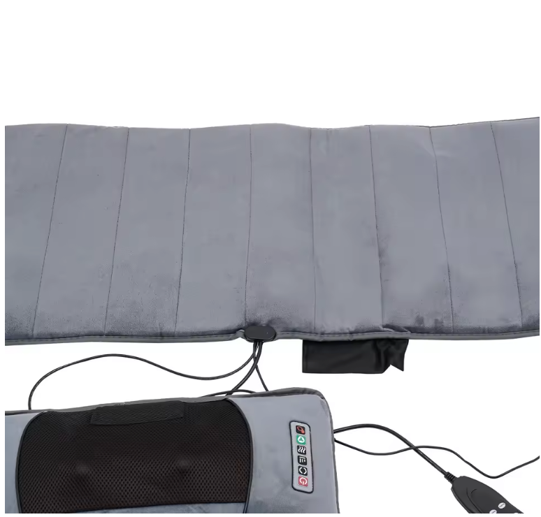 Massage Matras met Warmte – Full Body Massagemat met Nekkussen en Airbag
