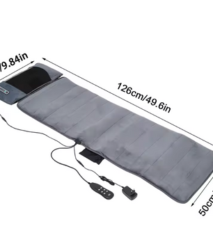 Massage Matras met Warmte – Full Body Massagemat met Nekkussen en Airbag