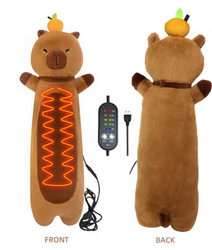 Verwarmde Knuffel met Warmtepad – USB Warmtekussen voor Buik en Krampen