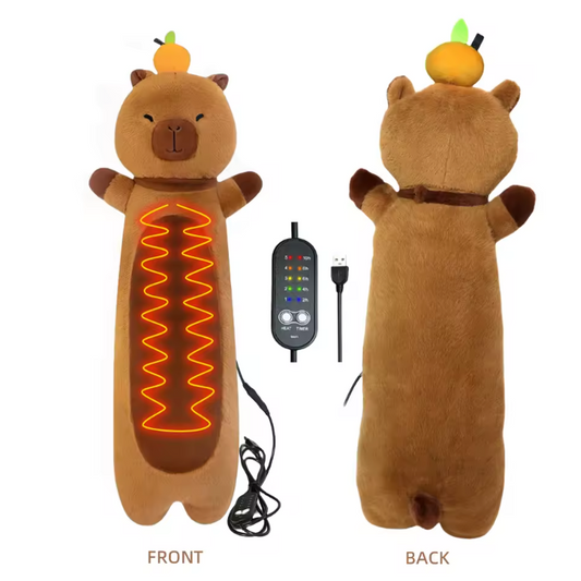 Verwarmde Knuffel met Warmtepad – USB Warmtekussen voor Buik en Krampen