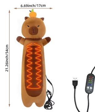Verwarmde Knuffel met Warmtepad – USB Warmtekussen voor Buik en Krampen