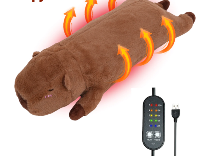 Verwarmde Knuffel met Warmtepad – USB Warmtekussen voor Buik en Krampen