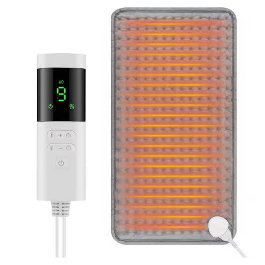 Elektrisch Warmtekussen – Verwarmingsmat met 9 Warmtestanden en Timer