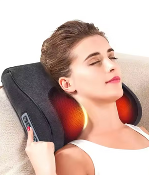 Shiatsu Nek- en Rugmassager – Elektrisch Massagekussen met Warmtefunctie