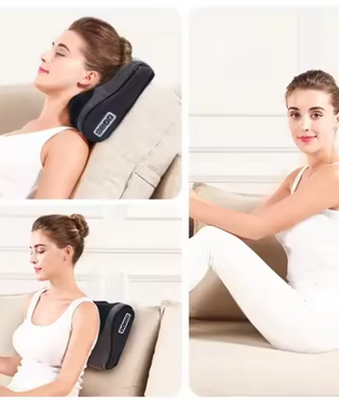 Shiatsu Nek- en Rugmassager – Elektrisch Massagekussen met Warmtefunctie