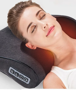 Shiatsu Nek- en Rugmassager – Elektrisch Massagekussen met Warmtefunctie
