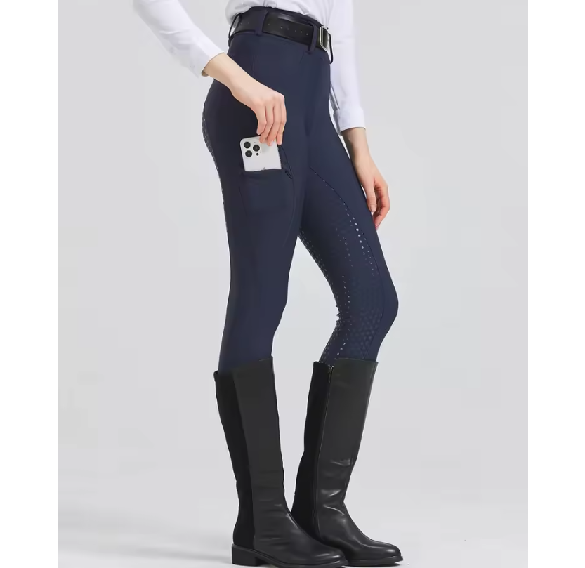 Professionele Paardrijbroek – Siliconen Antislip, Sneldrogend en Nauwsluitend