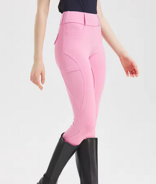 Professionele Paardrijbroek voor Dames – Siliconen Antislip Zitvlak en Hoog Elastisch