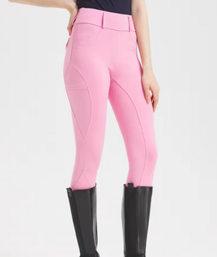 Professionele Paardrijbroek voor Dames – Siliconen Antislip Zitvlak en Hoog Elastisch