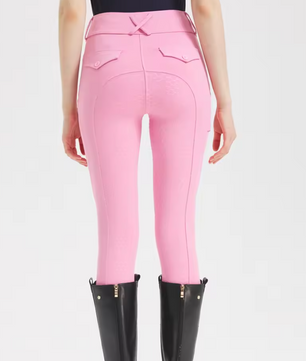 Professionele Paardrijbroek voor Dames – Siliconen Antislip Zitvlak en Hoog Elastisch