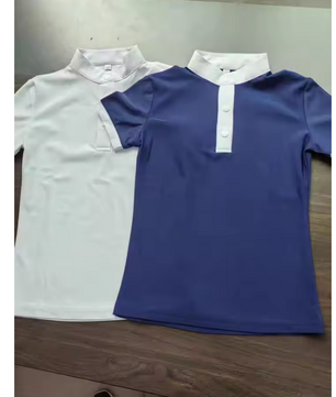 Zomer Paardensport T-shirt voor Kinderen – Sneldrogend en Hoog Elastisch