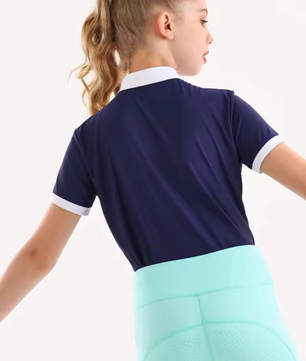 Zomer Paardensport T-shirt voor Kinderen – Sneldrogend en Hoog Elastisch