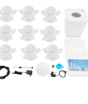 Hydrocultuur Toren Kweeksysteem – 45 Plantplaatsen, Verticale Hydrocultuur Kweekset met Waterpomp