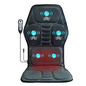 Massage Stoelkussen met Verwarming – Full Body Vibratie Massage voor Rug, Thuis, Kantoor en Auto