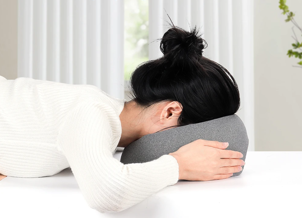 Ergonomisch Gezichtskussen van Memory Foam – Ademend Ligkussen voor Massage, Spa en Schoonheidsbehandelingen