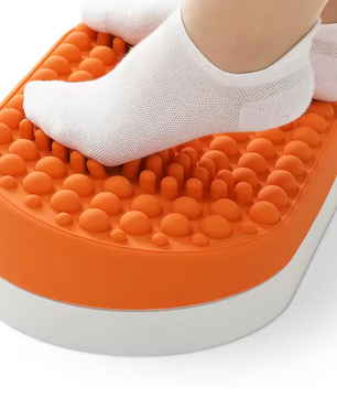 Ergonomische Voetsteun met Massage – Onder Bureau Voetenbank van Siliconen en EVA, Comfort en Ontspanning