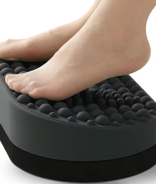 Ergonomische Voetsteun met Massage – Onder Bureau Voetenbank van Siliconen en EVA, Comfort en Ontspanning